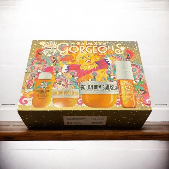 SOL DE JANEIRO ⭐️ GALAXY GORGEOUS ⭐️ 4 PC BUM BUM BODY SET Limited Edition - Picture 2 of 4